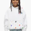 Kids' Painted Monogram Hoodie